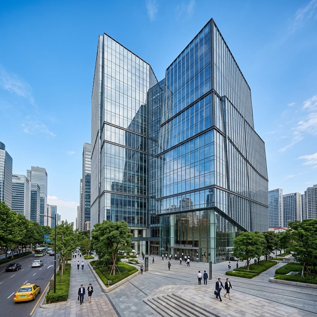 Modern office building